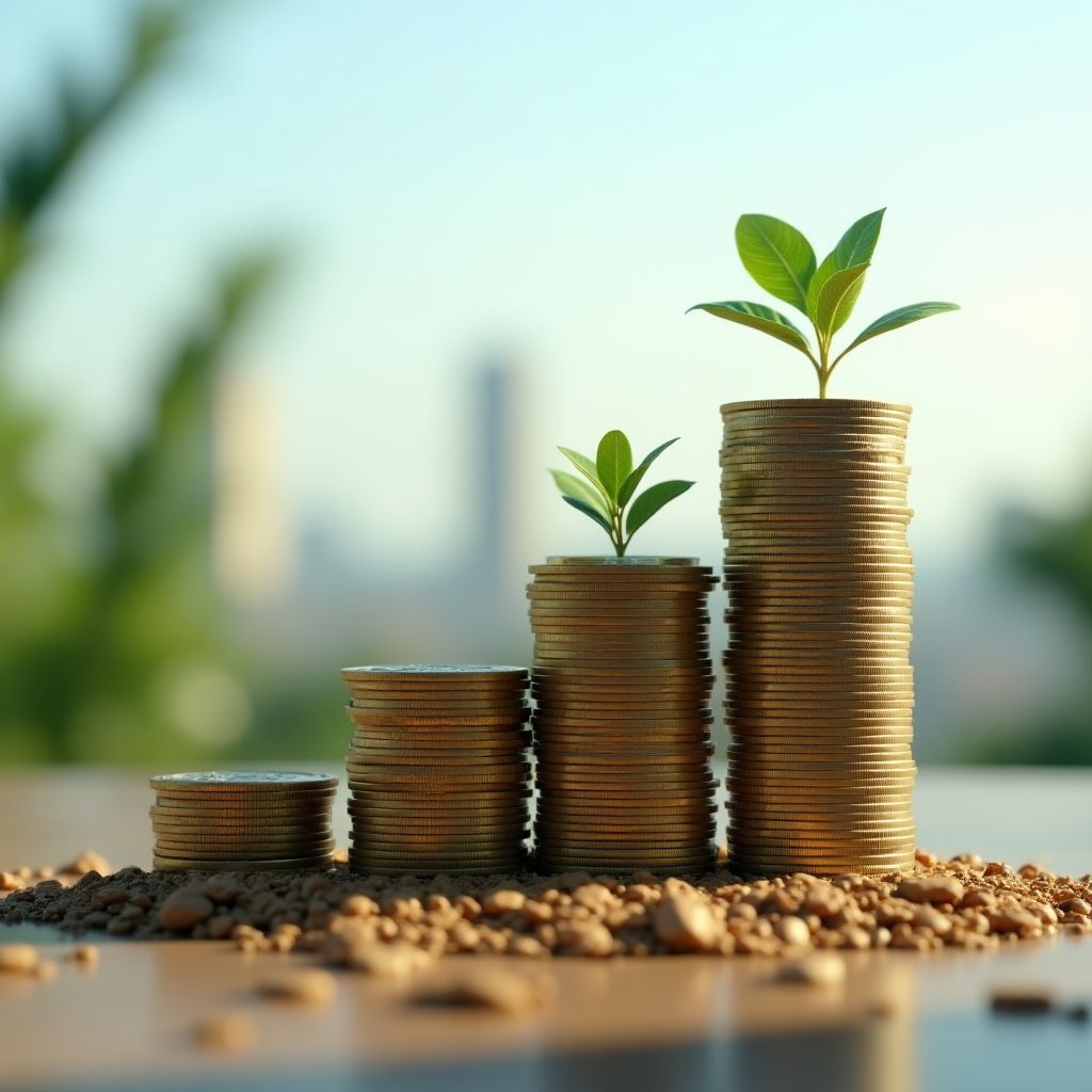 Crecimiento de ahorros